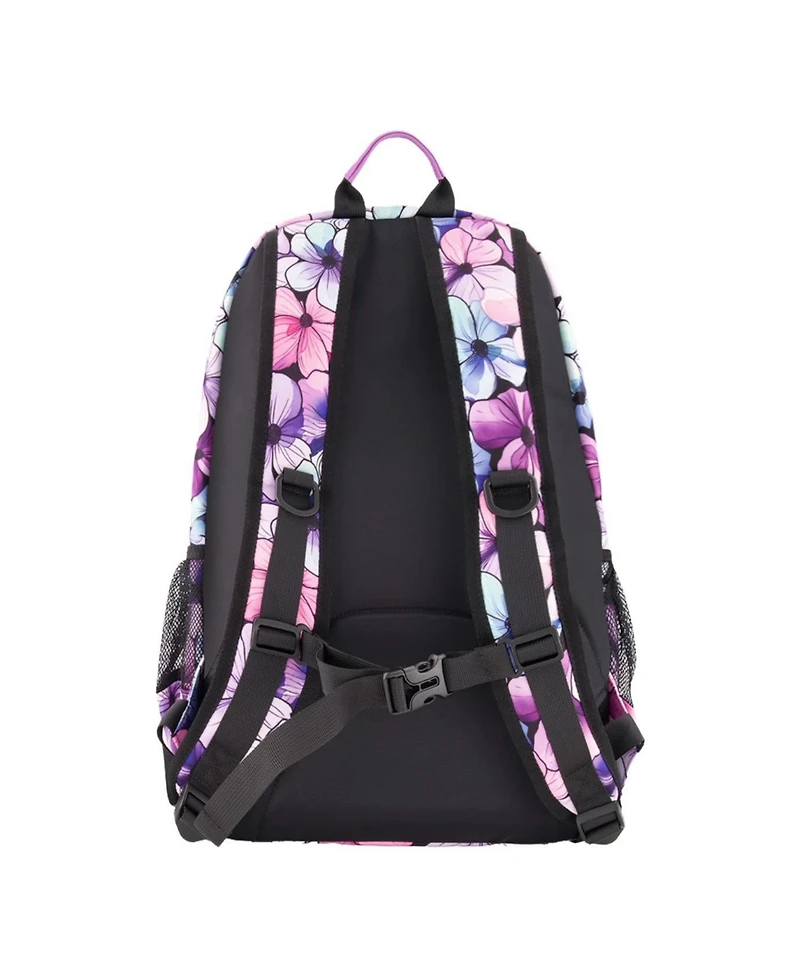 Deux par Deux Little Girl Floral Spacious Durable Backpack