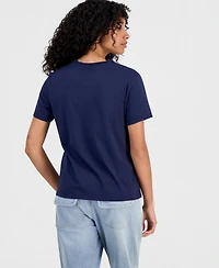 Peanuts Juniors' Costume Crewneck Tee