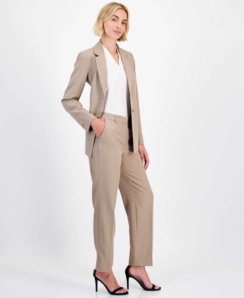 Anne Klein Women's Straight-Leg Ankle Pants