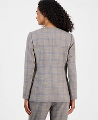 Anne Klein Women's Faux-Double-Breasted Jacket