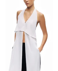 Nocturne Women's Layered Halter Blouse