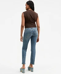 Guess Women's Karmen Cinched Sleeveless Corset Top
