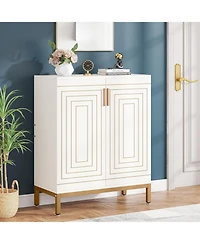 Slickblue 5 Tier Modern Shoe Storage Organizer for Entryway and Closet