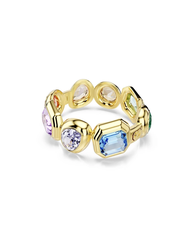 Swarovski Gold-Tone Plated Gema Cuff Bracelet