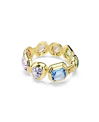 Swarovski Gold-Tone Plated Gema Cuff Bracelet