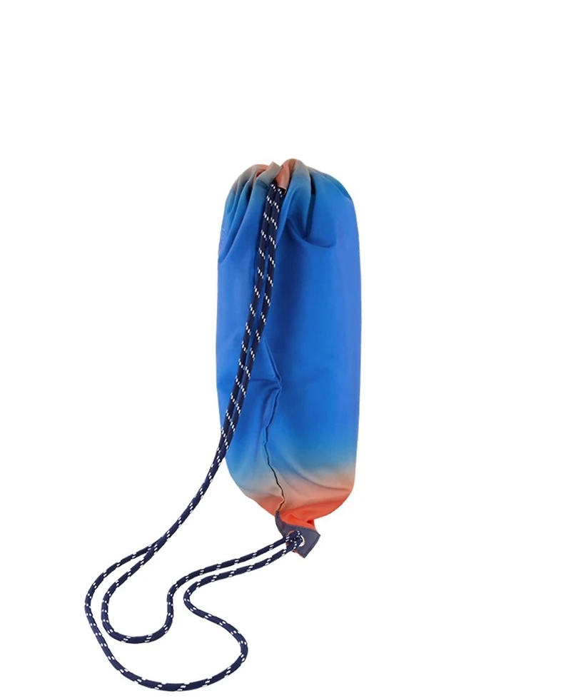 Deux par Deux Little Boy Gradient Lightweight Durable Spacious Drawstring Bag