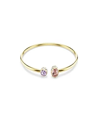 Swarovski Gold-Tone Plated Chroma Bangle Bracelet