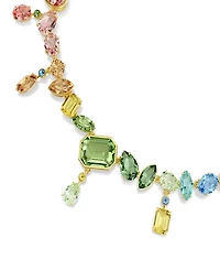 Swarovski Gold-Tone Plated Gema Necklace