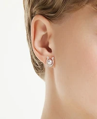 Swarovski Rose Gold-Tone Plated Symbolica Stud Earrings