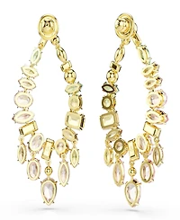 Swarovski Gold-Tone Plated Gema Drop Earrings