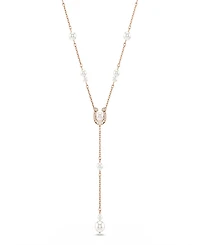 Swarovski Rose Gold-Tone Plated Symbolica Y Necklace