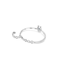 Swarovski Rhodium-Plated Symbolica Bangle Bracelet