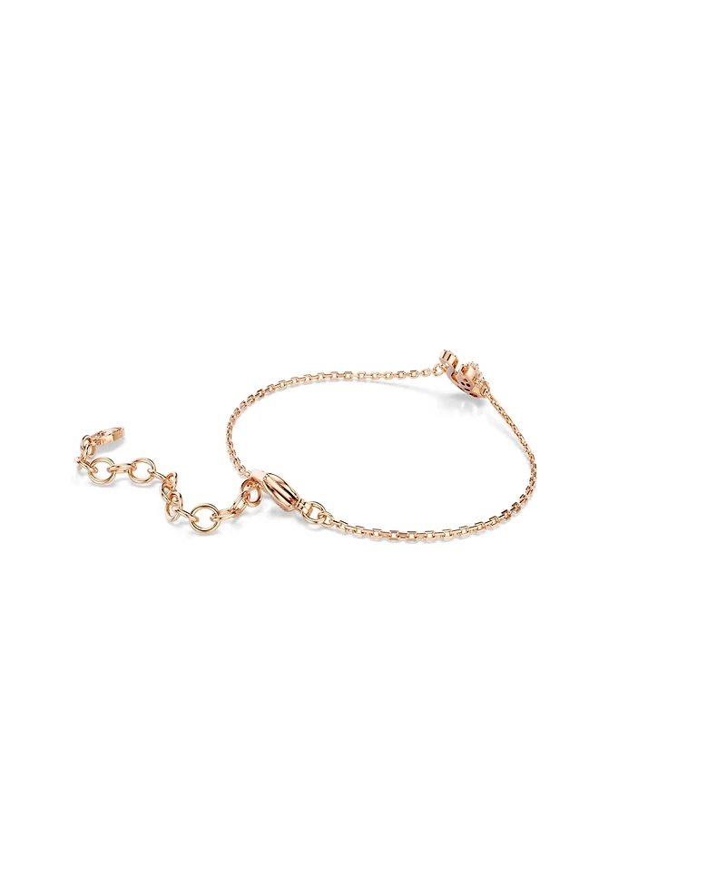 Swarovski Rose Gold-Tone Plated Swan Bracelet