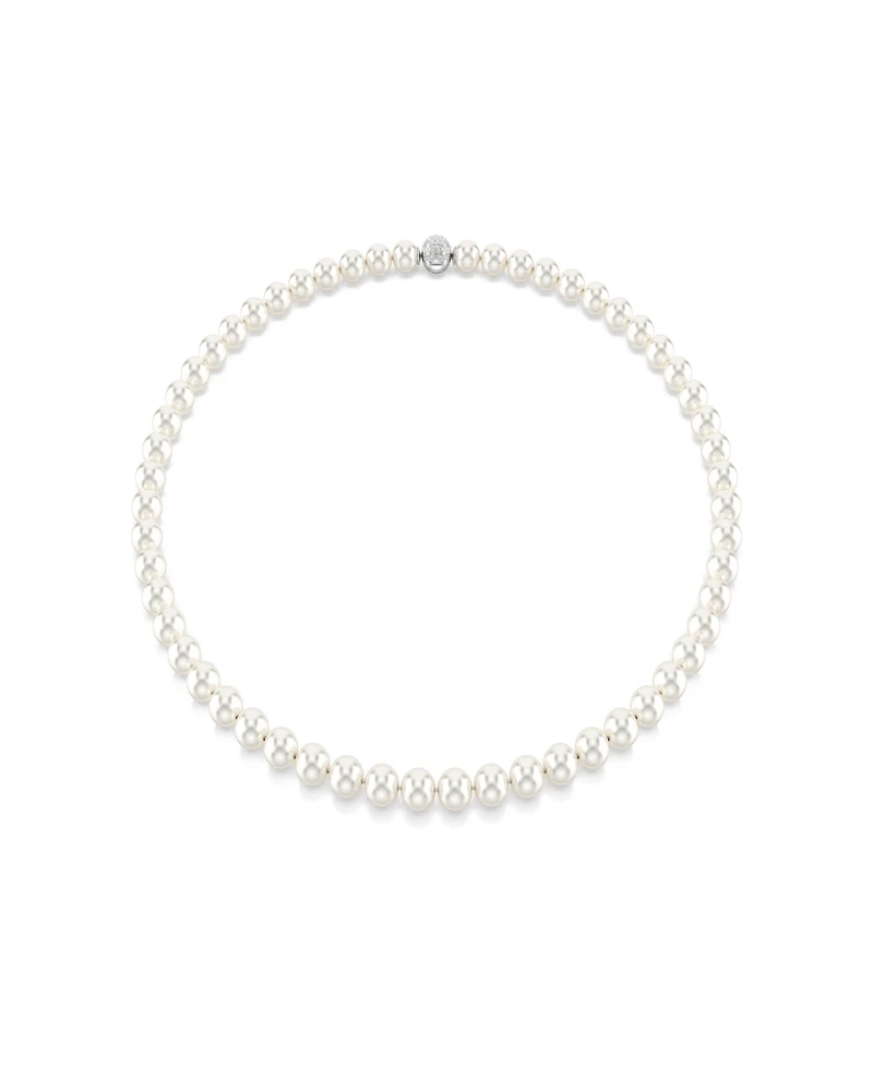 Swarovski Rhodium-Plated Matrix Necklace