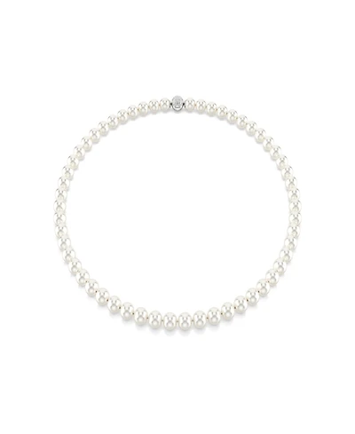 Swarovski Rhodium-Plated Matrix Necklace