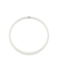 Swarovski Rhodium-Plated Matrix Necklace