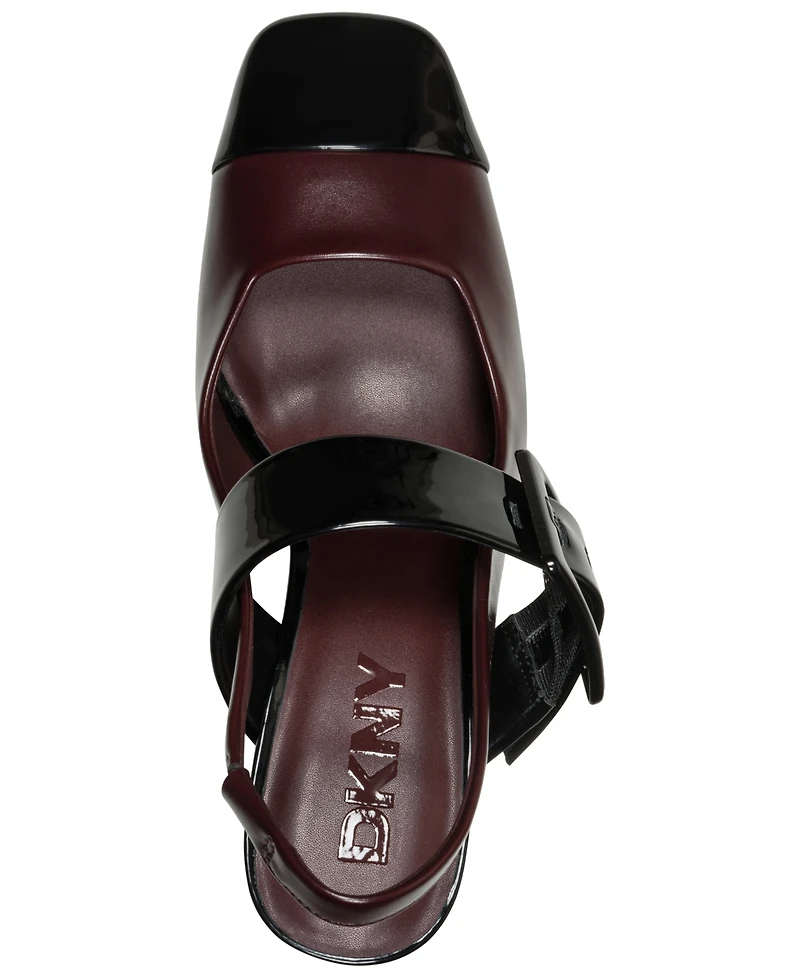 Dkny Women's Axle Slingback Buckle Pumps