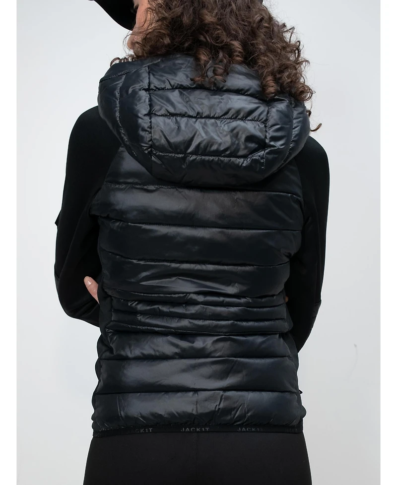 JACK1T Women's Calypso Hybrid Hooded Jacket