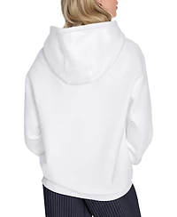 Starter Women's White New York Knicks Fireworks Fleece Hoodie