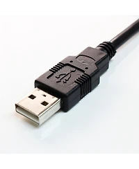 Tera Grand 6' Premium Usb 2.0 to RS232 Serial DB9 Adapter Cable with Male Thumbscrews