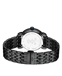 GV2 by Gevril Women's Marsala Tortoise Swiss Quartz Diamond Two toned Ss Iprg Stainless Steel Bracelet Watch