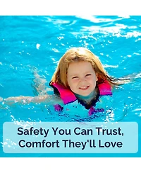 Limmys Swim Vest for Toddlers and Kids - Ce-Certified Foam Panel Swimming Aid, Award-Winning Design, Ykk Zip, Soft Neoprene Comfort