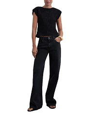 Scalpers Women's Wrinkle padded Tee