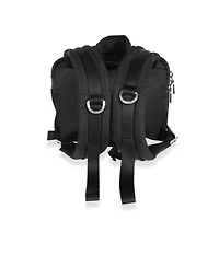 Pre-Owned Prada Black Tessuto Pocket Nylon Technical Backpack