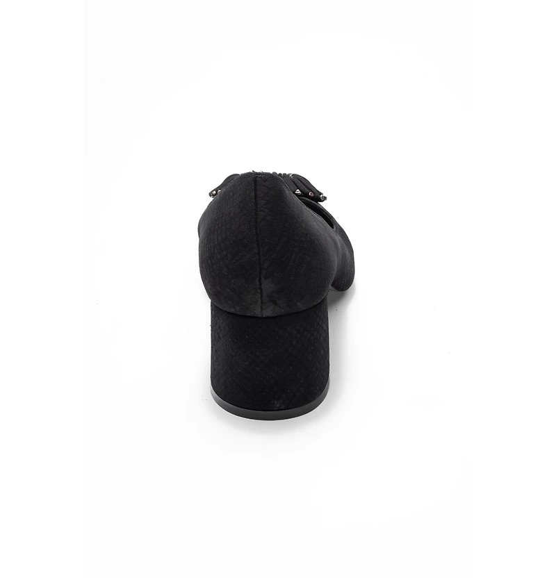 Prologue Shoes Velora Buckle Square Toe Block Heel Pump