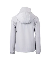 Cutter & Buck Women's Gray Los Angeles Dodgers Charter Eco Full-Zip Jacket