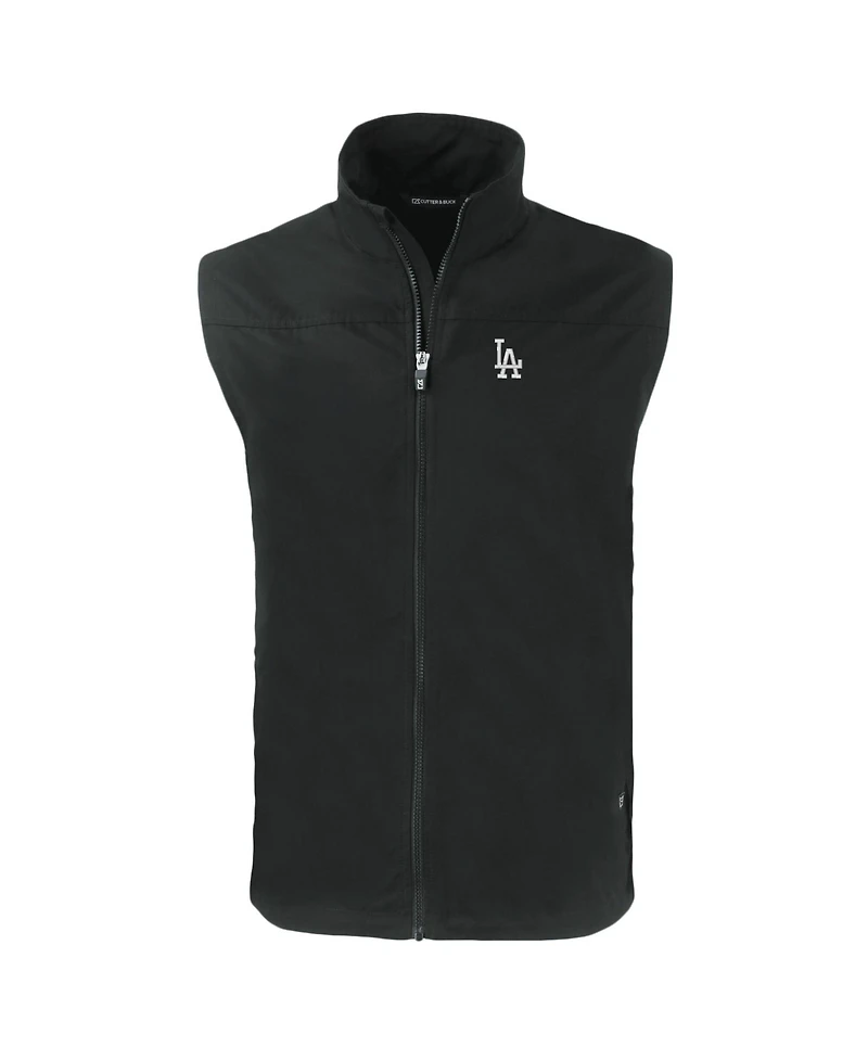 Cutter & Buck Men's Los Angeles Dodgers Charter Eco Full-Zip Vest