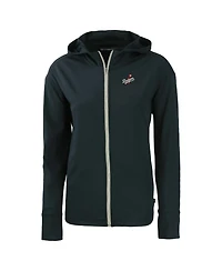 Cutter & Buck Women's Navy Los Angeles Dodgers Daybreak Eco Full-Zip Hoodie Jacket