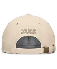 Fanatics Men's Tan Vegas Golden Knights Front Office Canvas Adjustable Hat