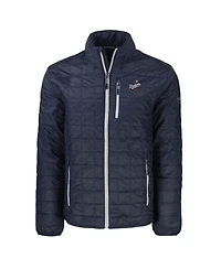 Cutter & Buck Men's Los Angeles Dodgers Rainier PrimaLoft Eco Insulated Full-Zip Puffer Jacket