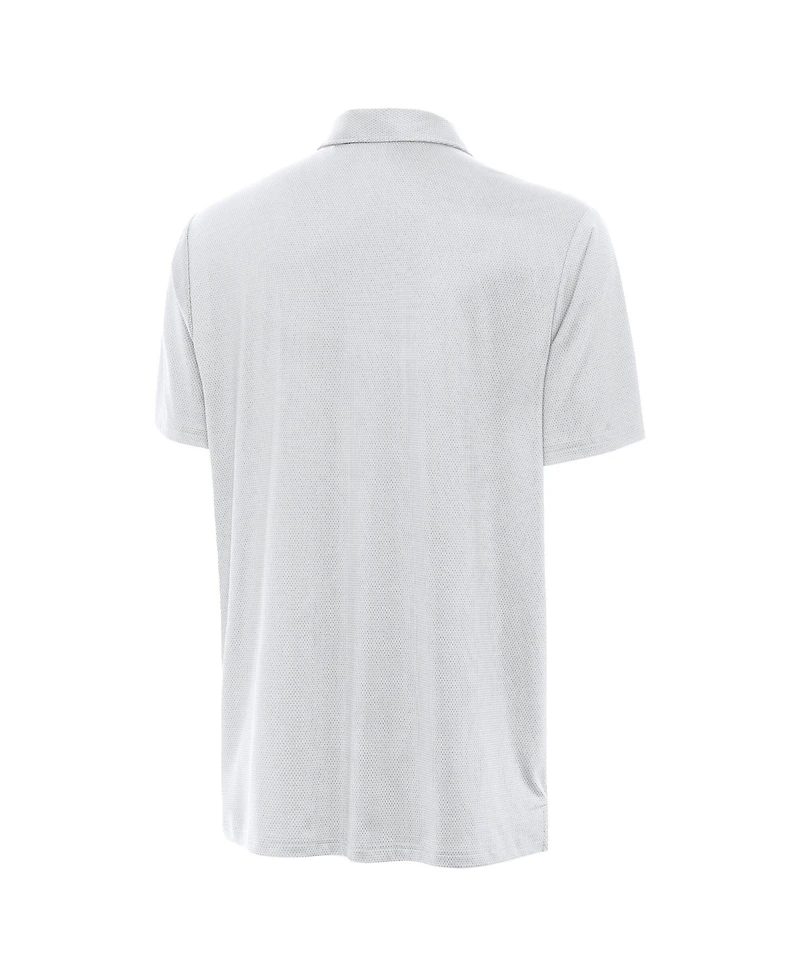 Antigua Men's White New York Yankees Eclipse Polo Shirt
