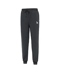 Antigua Men's Heather Charcoal Los Angeles Dodgers Idol Jogger Pants