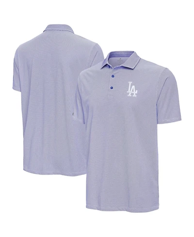 Antigua Men's Royal/White Los Angeles Dodgers Pave Polo Shirt