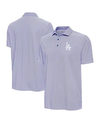 Antigua Men's Royal/White Los Angeles Dodgers Pave Polo Shirt