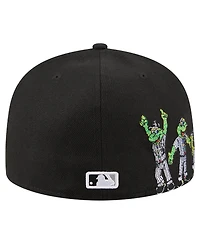 New Era Men's Black Chicago White Sox Run Mascot 59FIFTY Fitted Hat