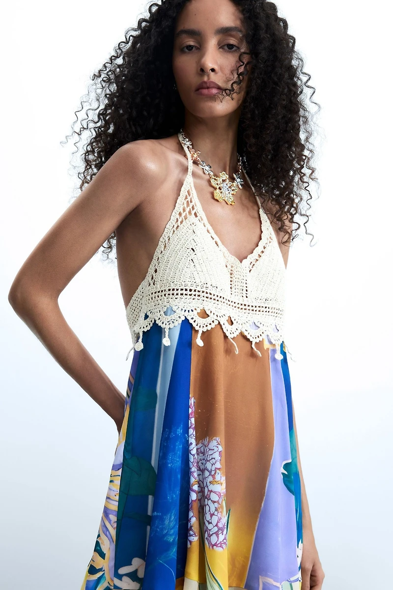Desigual Women's Sleeveless printed dress