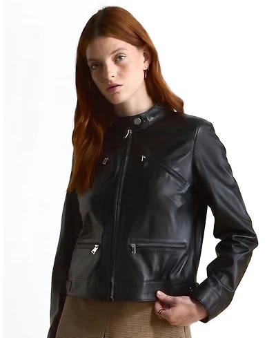 Furniq Uk Women's Leather Jacket