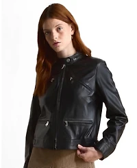 Furniq Uk Women's Leather Jacket