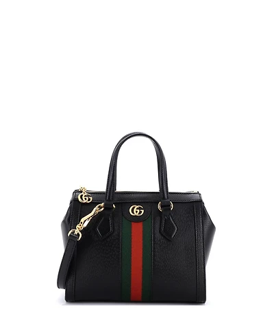 Pre-Owned Gucci Small Ophidia Top Handle Tote Leather