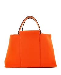 Pre-Owned HERMES 39 Cabag Elan Toile and Leather
