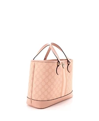 Pre-Owned Gucci Small Ophidia Top Handle Tote Coated Canvas with Leather