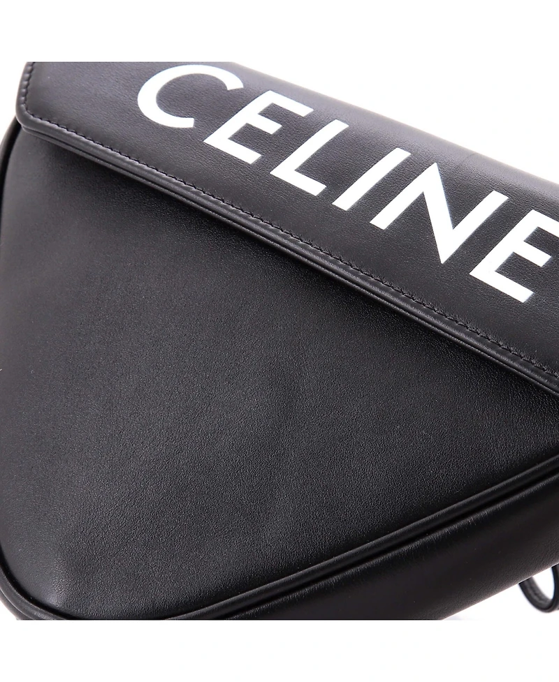 Pre-Owned Celine Small Triangle Bag Leather