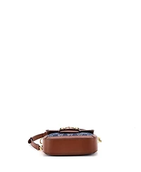 Pre-Owned Gucci Mini Horsebit 1955 Shoulder Bag Gg Denim
