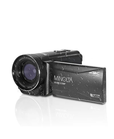 Minolta MN4K300WP 4K Ultra Hd 56MP Waterproof Camcorder