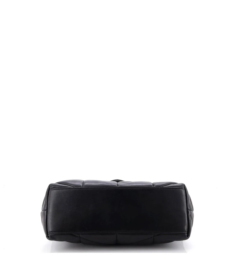 Pre-Owned Saint Laurent Small Loulou Puffer Shoulder Bag Quilted Leather