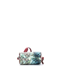 Pre-Owned Gucci Nano Convertible Boston Bag Blooms Print Gg Coated Canvas